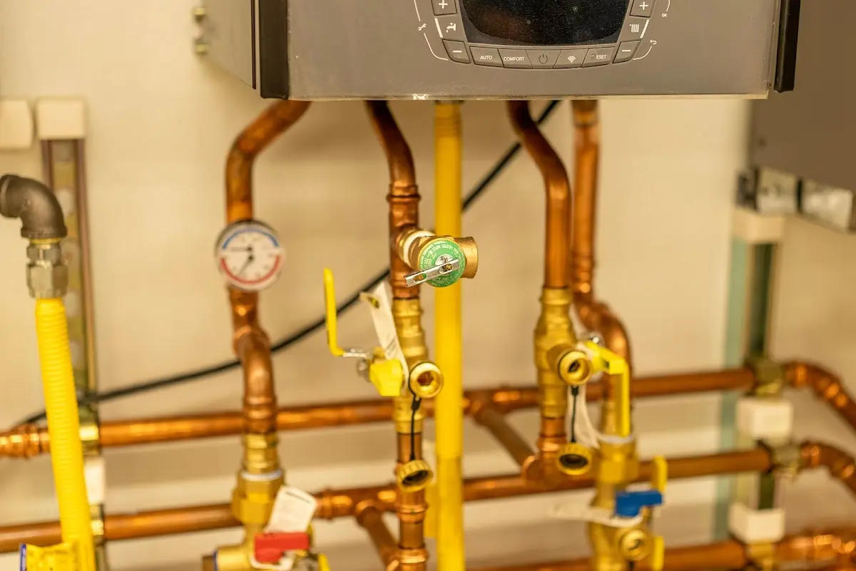 Licensed technician providing Water Heater Installation for a homeowner in Wharton